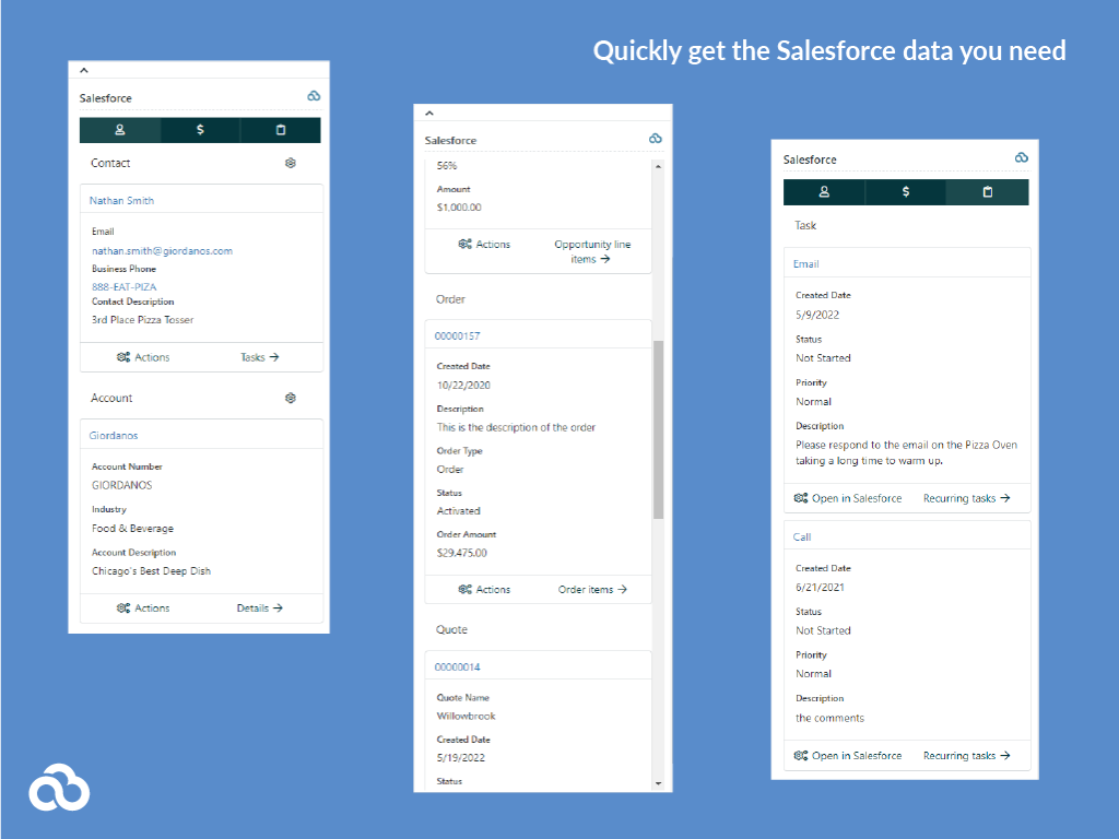 Salesforce Connector screenshot 1